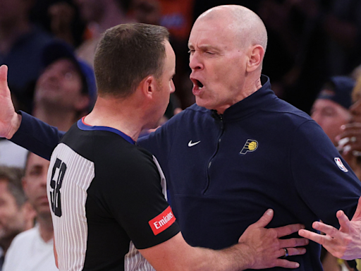 Pacers' Rick Carlisle blasts officiating vs. Knicks, implies bias: 'Small-market teams deserve an equal shot'