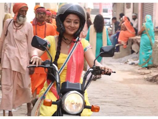 Shruti Bhist learns to drive a moped in ‘Mishri’; says 'I've always been scared of riding bikes, so I was really nervous' - Times of India