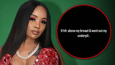 Rapper Stunna Girl Says She Was Shot in Chest, Posts Gruesome Injury