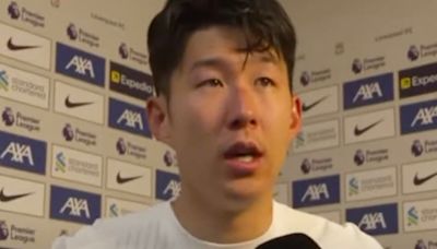 Son delivers honest verdict on Tottenham struggles after four straight defeats