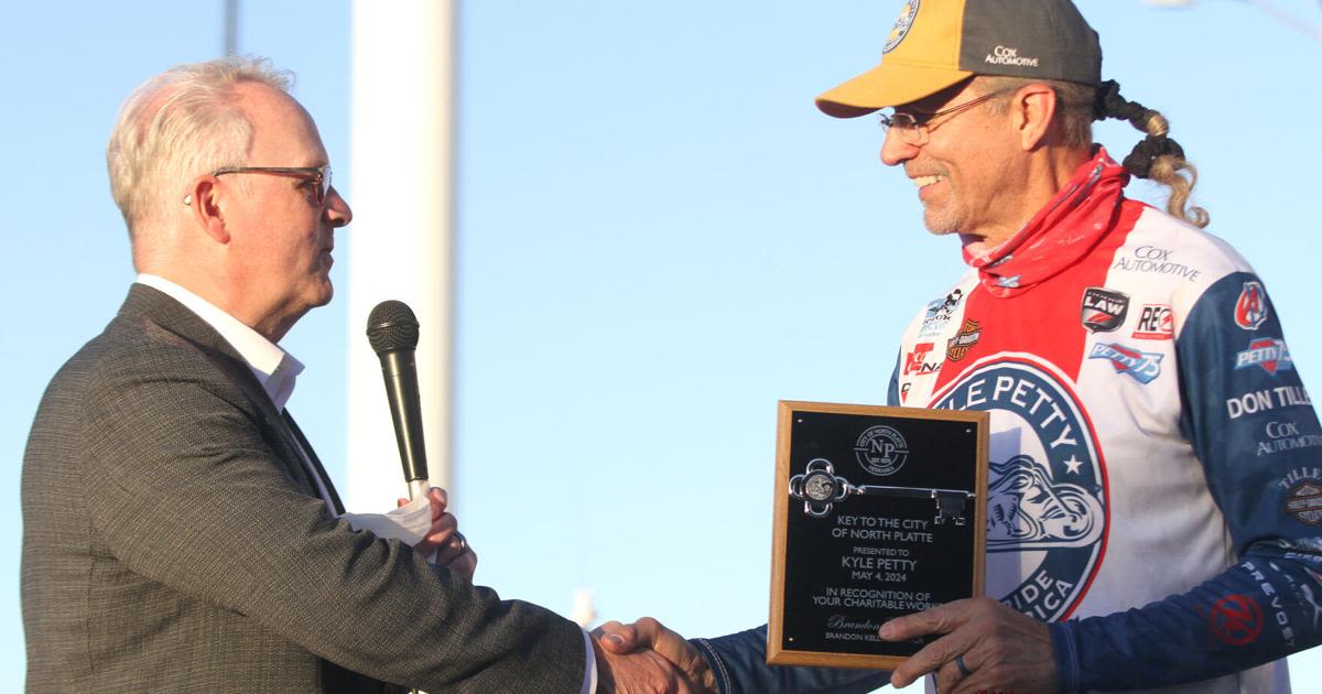 Kyle Petty Charity Ride Across America makes a stop in North Platte