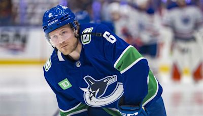 Canucks' Brock Boeser to Miss Rest of Playoffs Due to Blood Clotting Issue