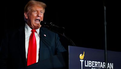 Trump Tries to Spin Disaster and Disqualification at Libertarian Convention