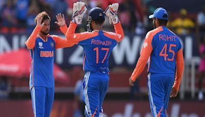 ICC Men's T20 WC'24: Rohit, Axar, Kuldeep Star as India Sets Up Final Against SA