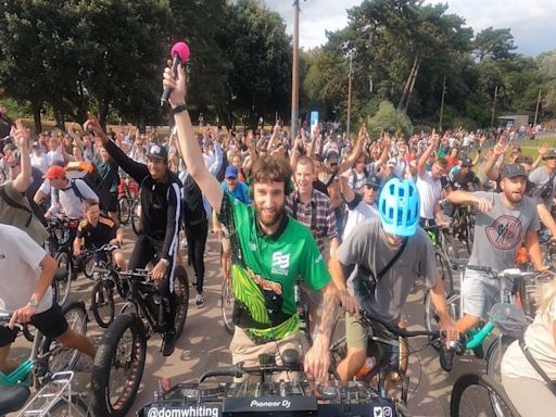 Bike riding DJ 'excited to return' to Bournemouth