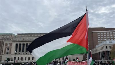 La sentada pro Gaza en la Universidad de Columbia continúa pese a arrestos y expulsiones