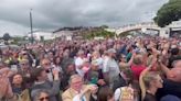 Nigel Farage: HUGE crowd gathers to watch Reform leader deliver speech