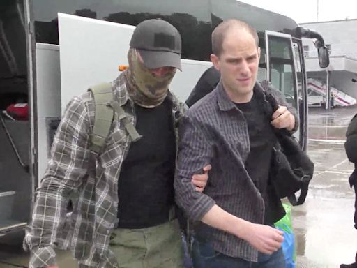 Videos show the moment Americans were freed from Russian captivity after high-stakes prisoner swap