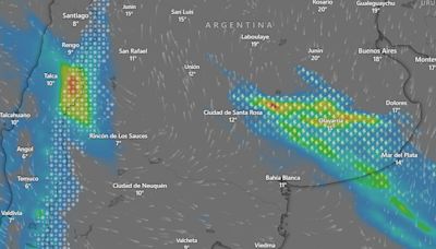 Alerta meteorológica en la ciudad de Buenos Aires y siete provincias por tormentas con caída de granizo