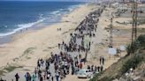 Israel y militares estadounidenses avanzan en la construcción de muelle flotante en Gaza