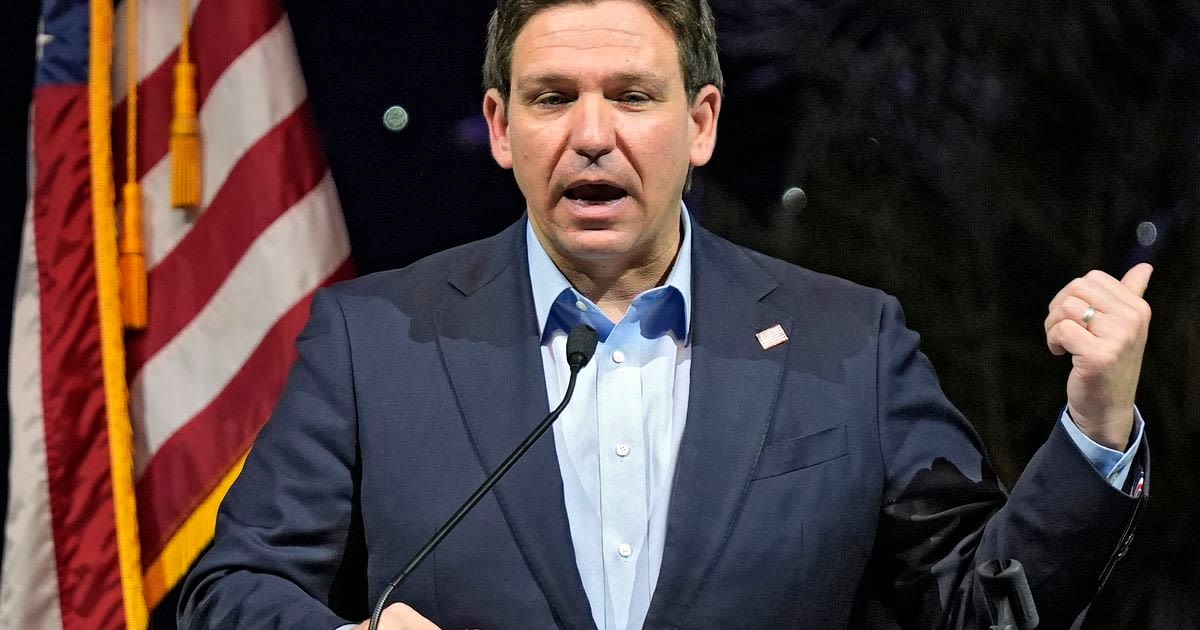 Ron DeSantis is planning to raise money for Donald Trump in Florida and Texas, AP sources say