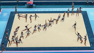 Simone Biles delivers stunning return to Olympics in £2,333 diamond-encrusted leotard