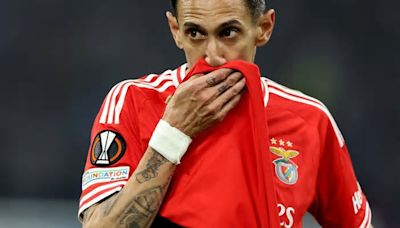 Ángel Di María falló un penal y el sueño del Benfica en la Europa League llegó a su final
