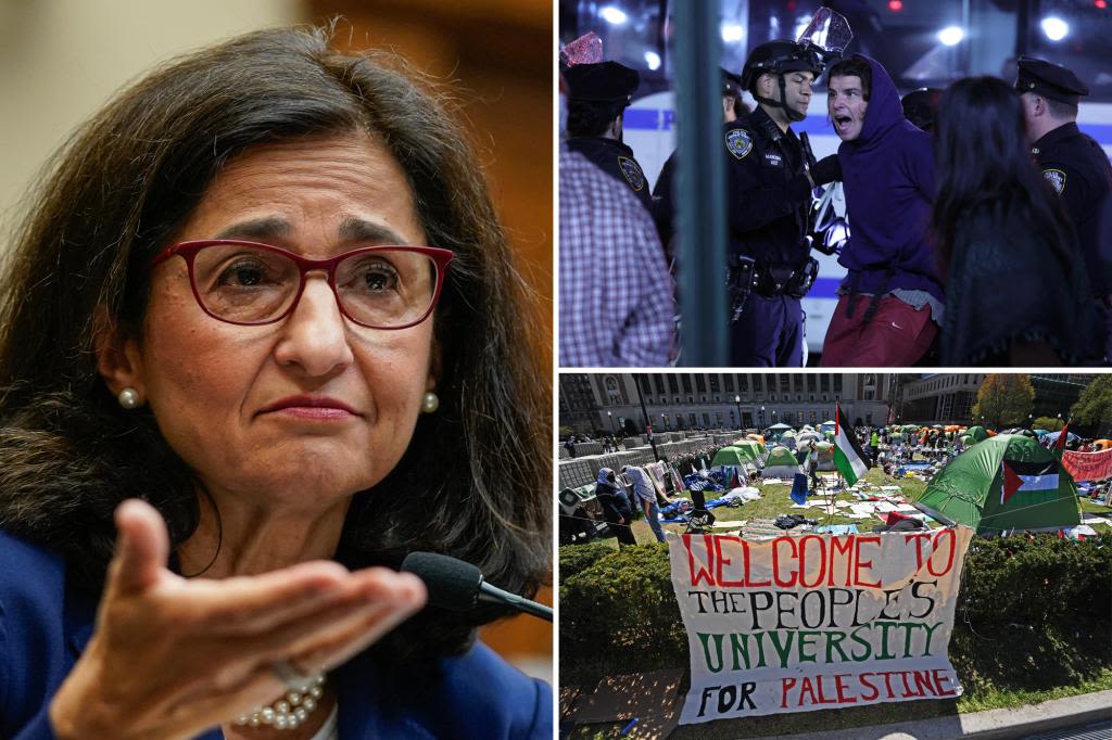 Columbia president Minouche Shafik urges ‘soul searching’ after anti-Israel campus protests
