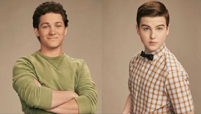 See Young Sheldon's Iain Armitage Make The Cutest Big Bang Theory Reference While Meeting Montana Jordan's...