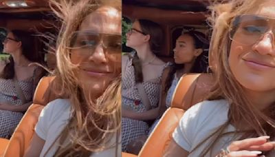 Jennifer Lopez Gives Sneak-Peek Into Her Time With Ben Affleck's Daughter Violet As They Enjoy Car Ride