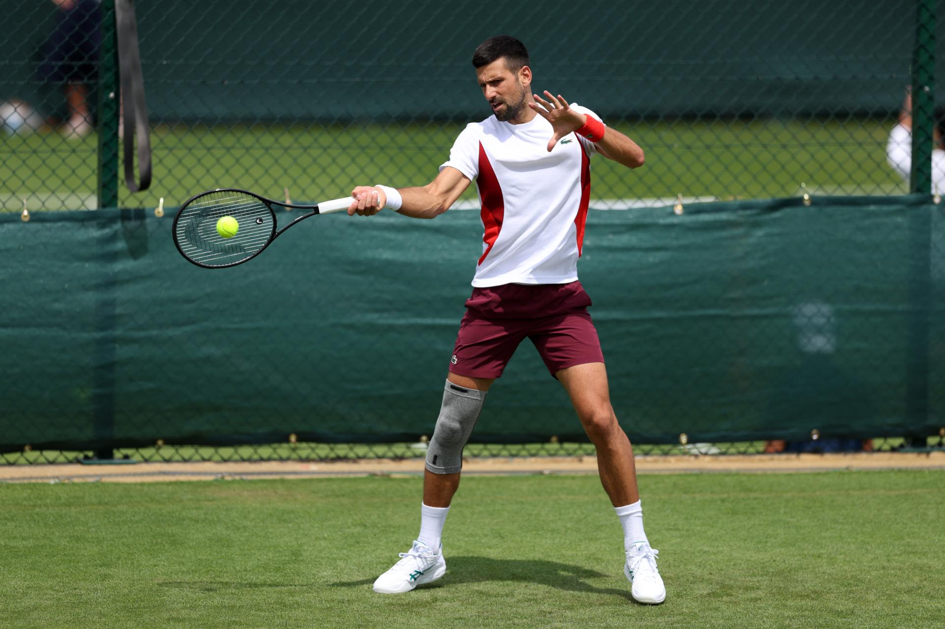 Novak Djokovic's inspiring message: Training for Wimbledon comeback