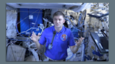 For science: Astronaut gets ultrasounds, other measurements in space