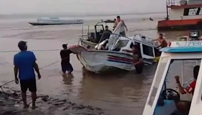 Naufragio en el río Amazonas: un menor y tres adultos murieron ahogados por falta de chalecos salvavidas