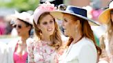 Sarah Ferguson Looked Unspeakably Chic in This White & Navy Look at Royal Ascot