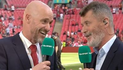 ‘You had trouble to manage a team’ - Erik ten Hag hits back at Roy Keane after FA Cup final victory