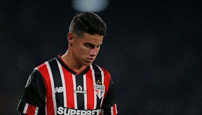 James Rodríguez, con las horas contadas en Sao Paulo