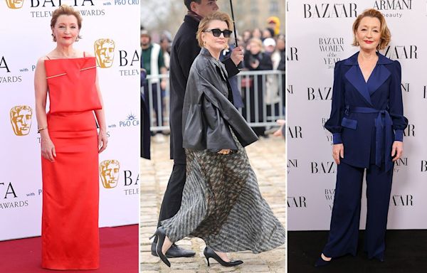 How Lesley Manville became a fashion muse at 68