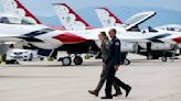 Thunderbirds prepare for unsettled weather during Air Force Academy graduation