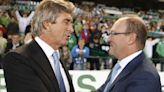 Betis: Pellegrini y Mel se reencuentran