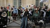 Protestas pro-palestinas en Sciences-Po y La Sorbona, como en Columbia y Yale