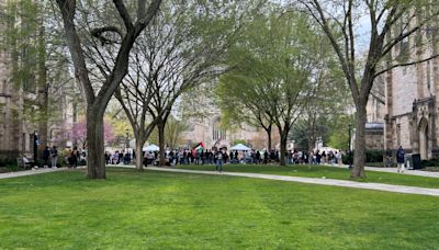 More pro-Palestinian protests take place in Conn., including on college campuses