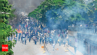 Indians in Dhaka wait for peace to return as quota protests singe Bangladesh | Kolkata News - Times of India