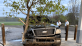 Sheriff’s Office says young drunk driver drove with tree stuck in truck