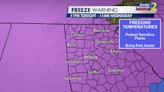 Below-freezing temps forecast overnight around Atlanta, warming centers available