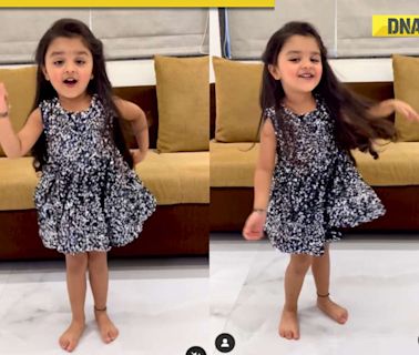 Viral video: Little girl steals hearts with adorable dance to Vicky Kaushal's 'Tauba Tauba'