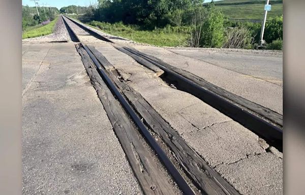 Germantown railroad tracks cause car damage, blown tires