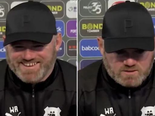Wayne Rooney aims hilarious dig at Gary Neville at Plymouth press conference