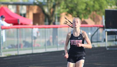 New London's Reese Landis has her sights on state glory. Next Step: Managing the pressure