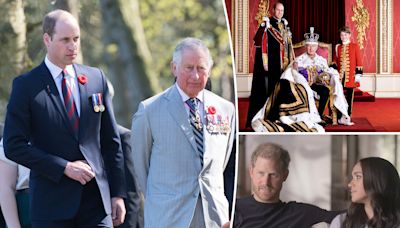 King Charles and William are having ‘lengthy discussions’ about stripping Harry, Meghan of royal titles — but this is why they won’t
