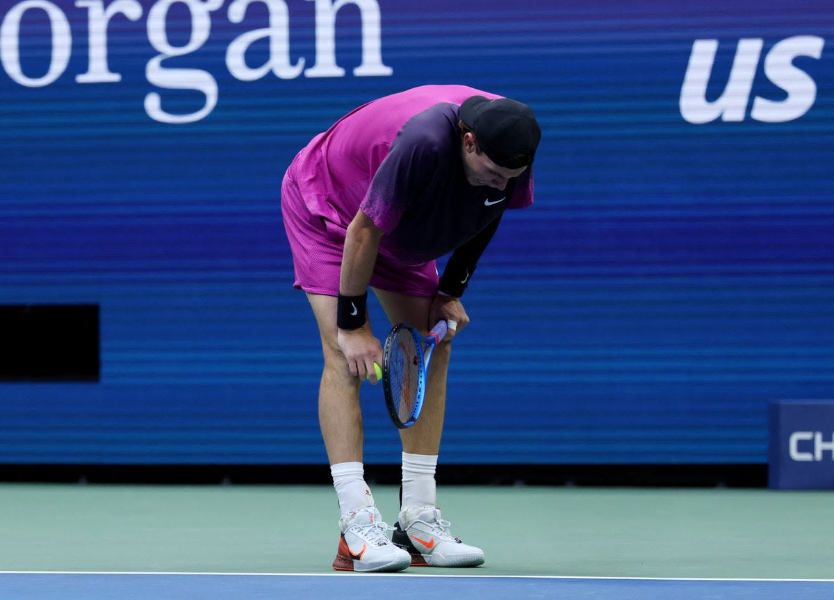 Jack Draper vomits and learns brutal lesson in dramatic US Open semi-final