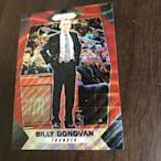 BILLY DONOVAN  2017-18 PRIZM  紅閃亮金屬卡