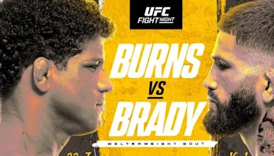 Gilbert Burns, objetivo disipar las dudas ante Sean Brady en el UFC Vegas 97