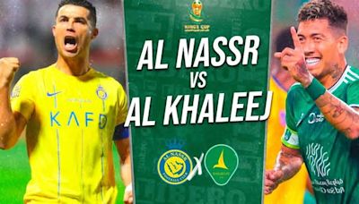 Al Nassr vs Al Khaleej EN VIVO con Cristiano Ronaldo: hora y canal de la Copa del Rey