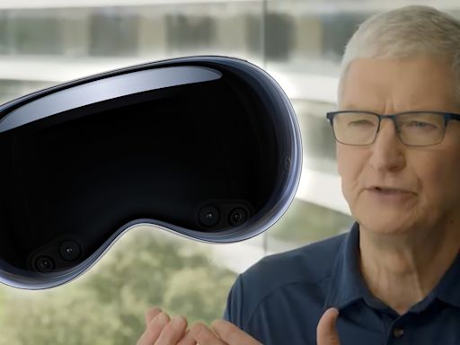 Tim Cook urges fans to try 'incredible' Apple Vision Pro headset demo for free