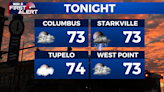 Scattered showers and thunderstorms for tonight, clearing out by midweek - Home - WCBI TV | Telling Your Story