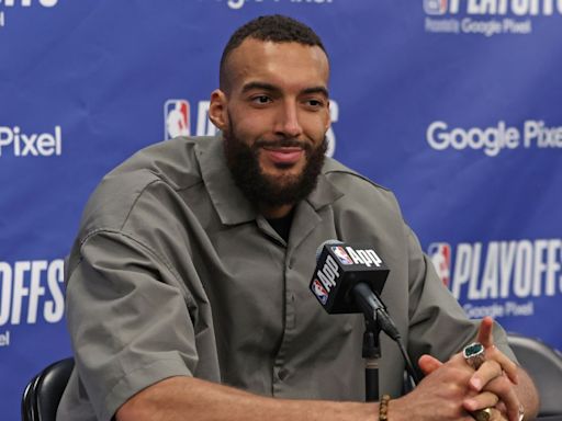 Rudy Gobert, en duda para el J2 tras nacimiento de su primer hijo