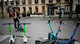共享電動滑板車去留 巴黎公投9成選擇禁用