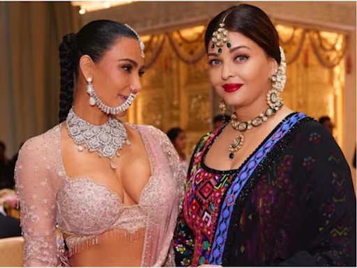 Aishwarya Rai was Kim Kardashian’s inspiration for the Ambani wedding ensembles; Here’s proof | The Times of India