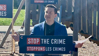 Poilievre takes on crime, drugs, word terminology, and the media in London, Ont.