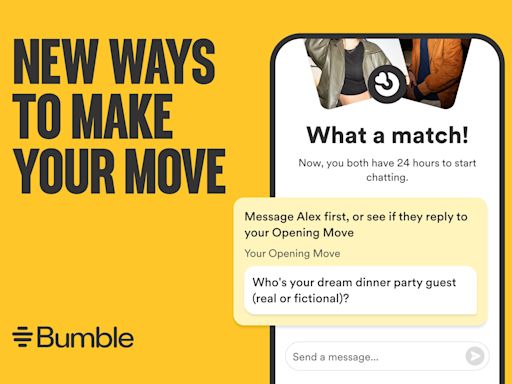 New Bumble feature gives women a different way to 'make the first move'